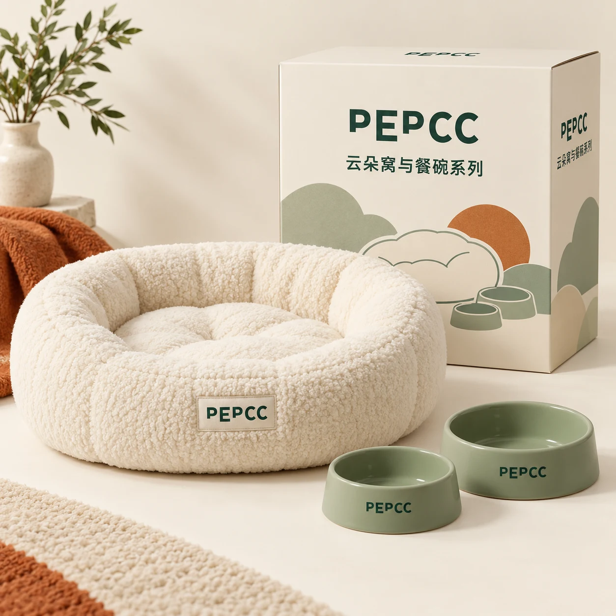 Cloud bed & bowl collection | 云朵窝与餐碗系列